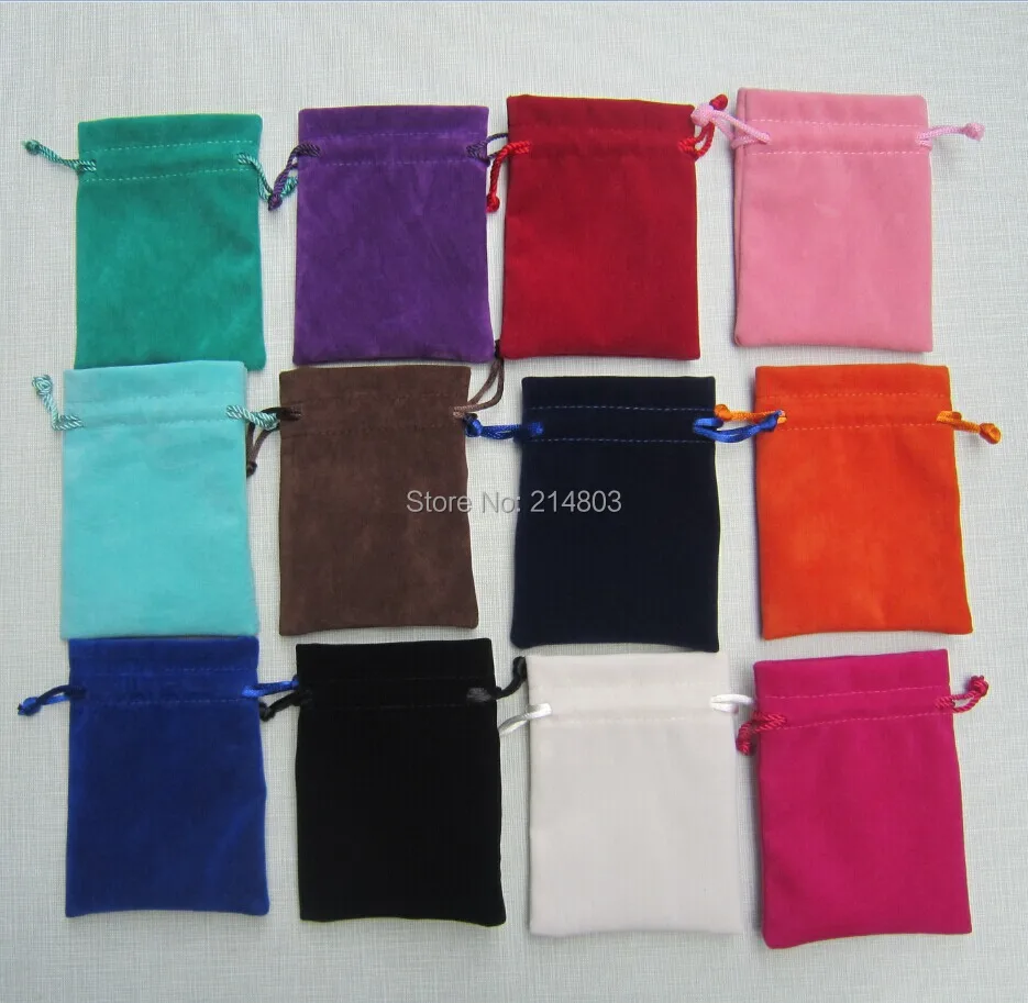 300Pack Size 8x10cm Custom Promotional Velvet Drawstring Gift Bags with Company Business Logo
300Pack Size 8x10cm Custom Promotional Velvet Drawstring Gift Bags with Company Business Logo