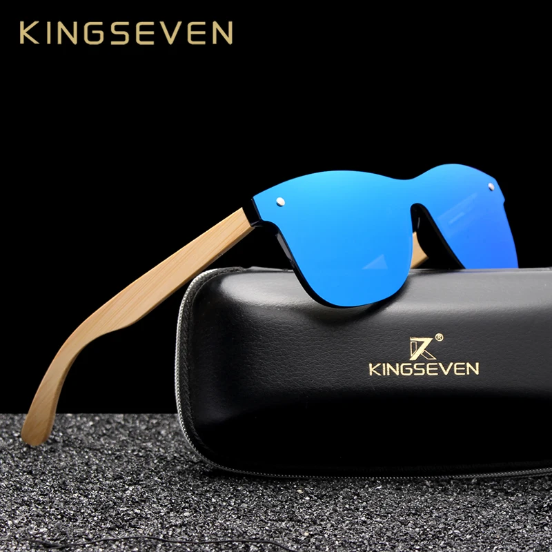 KINGSEVEN 2024 Luxury Design Vintage Bamboo Wooden Sunglasses Handmade Polarized Mirror Fashion Eyewear Glasses Wood Box
KINGSEVEN 2024 Luxury Design Vintage Bamboo Wooden Sunglasses Handmade Polarized Mirror Fashion Eyewear Glasses Wood Box