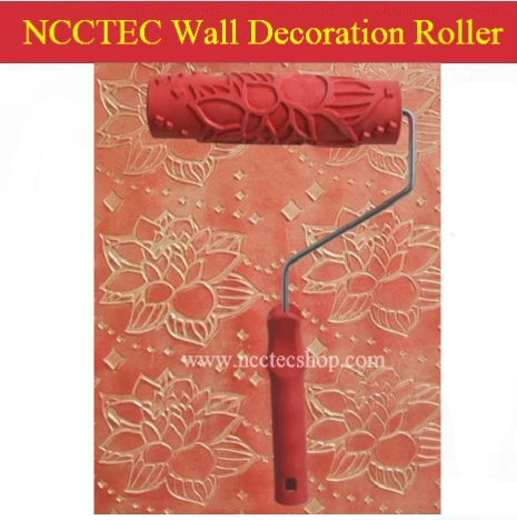7'' 180mm NCCTEC wall decoration paint roller with handle | 244 sorts | use it to do lotus flower Pattern on the wall
7'' 180mm NCCTEC wall decoration paint roller with handle | 244 sorts | use it to do lotus flower Pattern on the wall