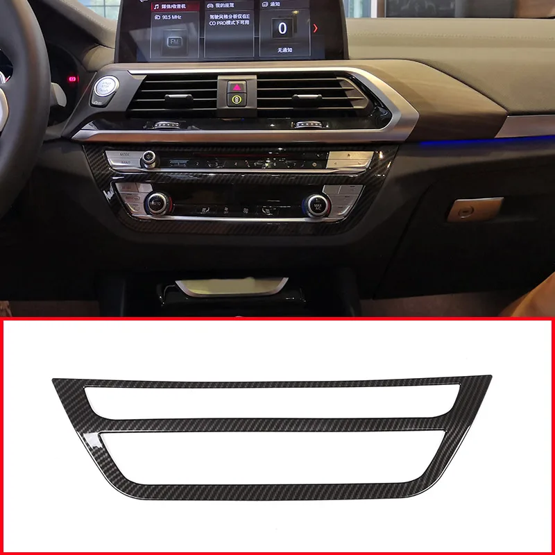 Carbon Fiber Style ABS Plastic Central Control CD Panel Cover Trim 3D Stickers For BMW X3 2018 Car Accessories
Carbon Fiber Style ABS Plastic Central Control CD Panel Cover Trim 3D Stickers For BMW X3 2018 Car Accessories