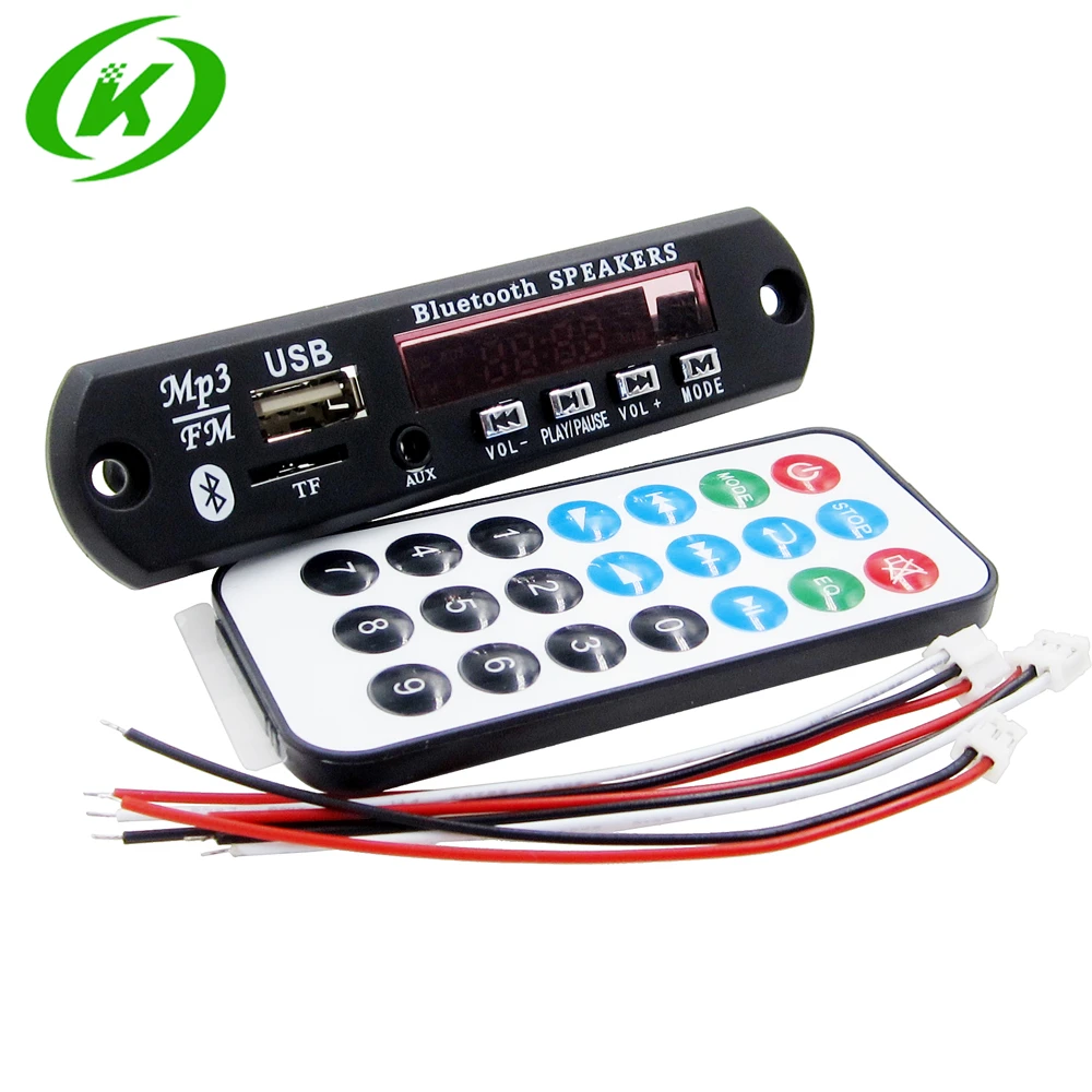 10 шт., плата декодирования MP3 с Bluetooth, со слотом для SD-карты/USB/FM/удаленным модулем декодирования
10 шт., плата декодирования MP3 с Bluetooth, со слотом для SD-карты/USB/FM/удаленным модулем декодирования