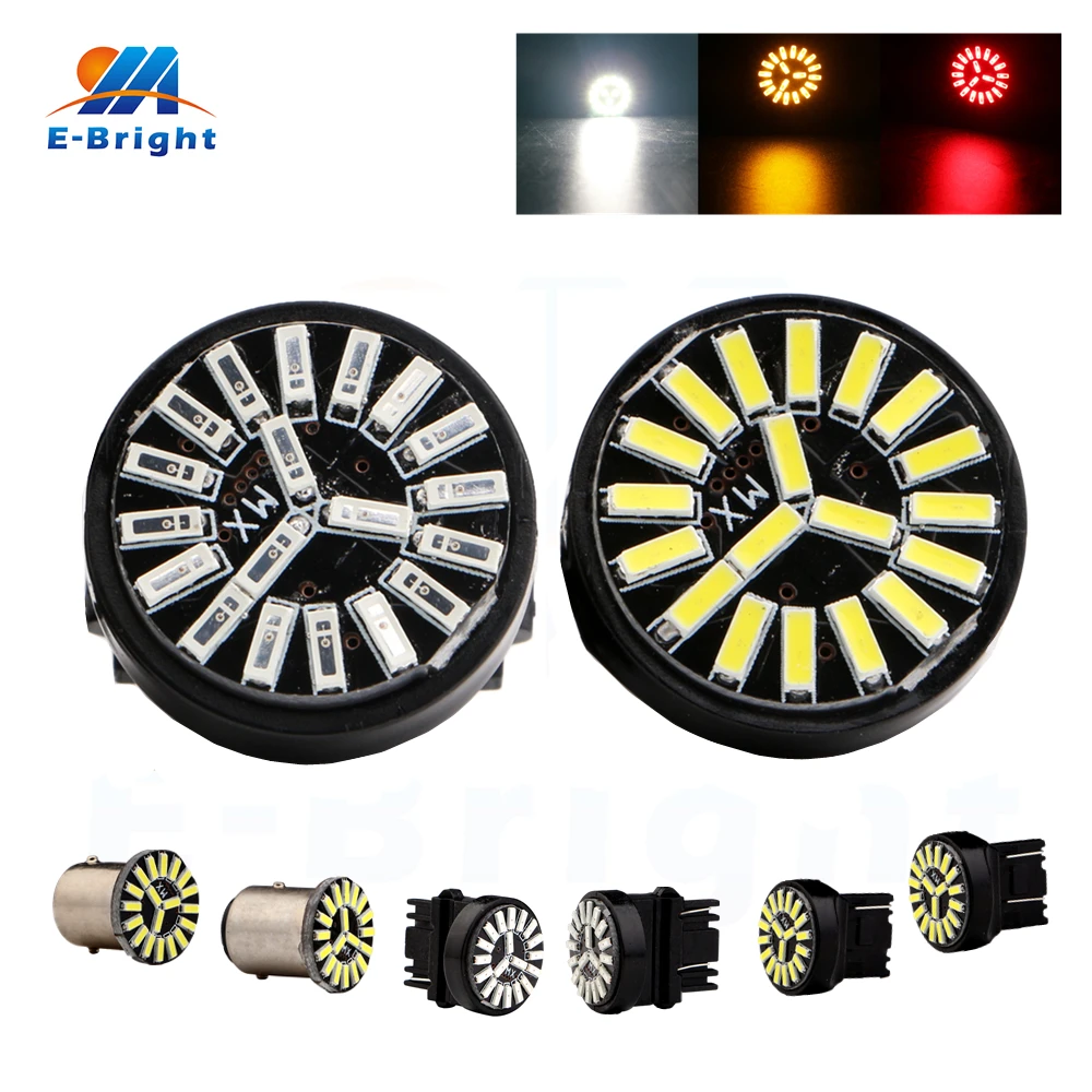 50pcs 12V Canbus 4014 19 SMD Led 1156 BA15S 1157 BAY15D 3156 3157 7440 7443 Bulb Turn Brake Tail Light White Red Amber NO ERROR
50pcs 12V Canbus 4014 19 SMD Led 1156 BA15S 1157 BAY15D 3156 3157 7440 7443 Bulb Turn Brake Tail Light White Red Amber NO ERROR