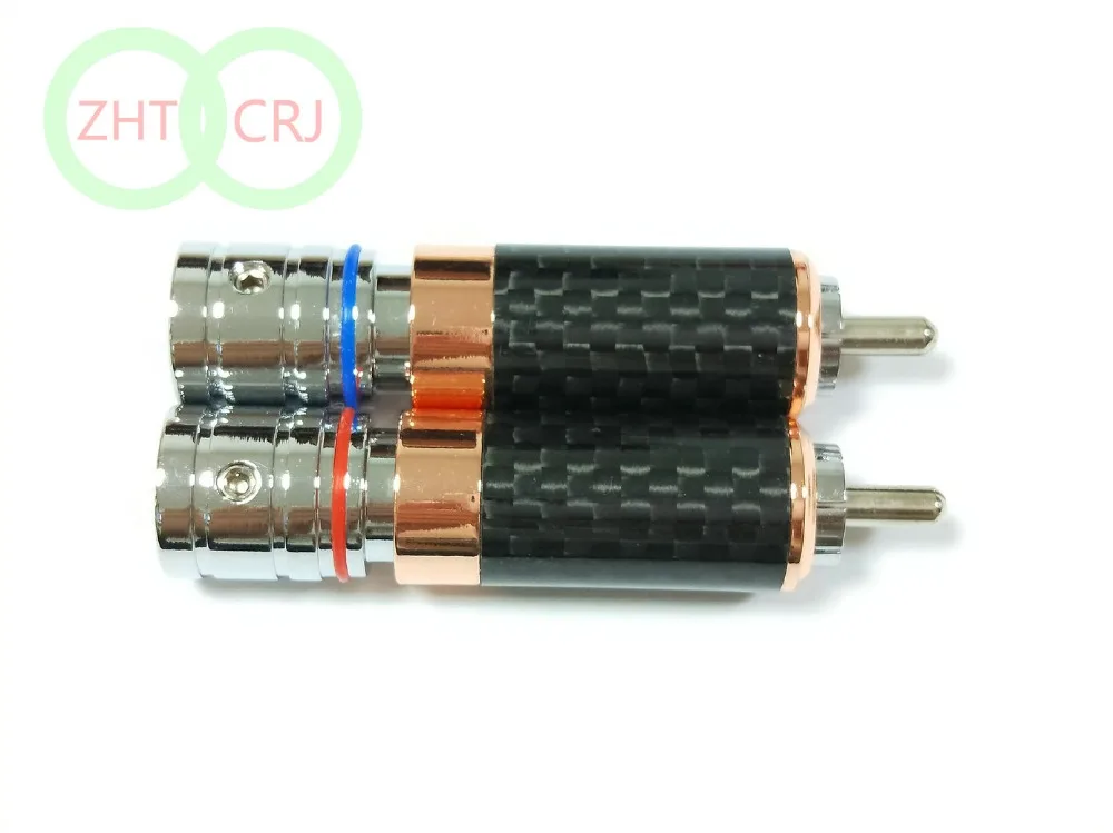 20 lot high quality Copper Rhodium Plated Carbon Fiber RCA Plug Solder ADAPTER
20 lot high quality Copper Rhodium Plated Carbon Fiber RCA Plug Solder ADAPTER