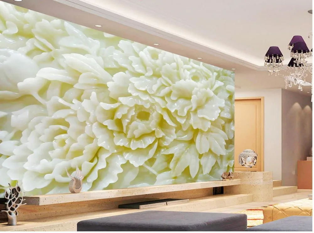 3d customized wallpaper custom 3d wallpaper Jade peony flower mural backdrop classic wallpaper for walls bathroom 3d wallpaper
3d customized wallpaper custom 3d wallpaper Jade peony flower mural backdrop classic wallpaper for walls bathroom 3d wallpaper