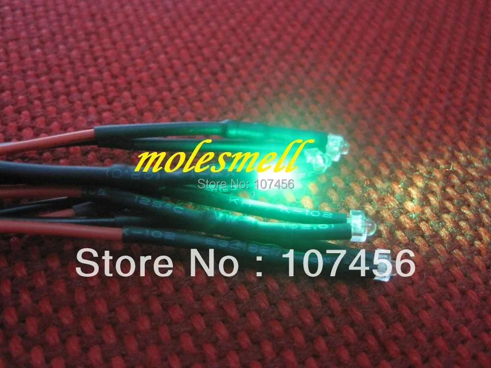 Free shipping 20pcs 1.8mm green LED Lamp Light Set Pre-Wired 1.8mm 5V green 5v DC Wired
Free shipping 20pcs 1.8mm green LED Lamp Light Set Pre-Wired 1.8mm 5V green 5v DC Wired