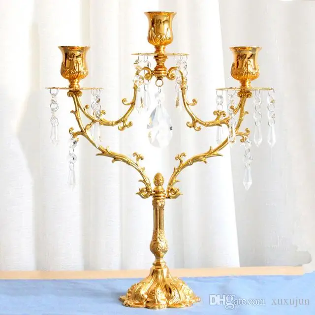 3 Head Metal Silver/Gold Plated Candle Holder Crystal Chain Candle Stand Wedding Candelabra Centerpiece Decoration Candlestick
3 Head Metal Silver/Gold Plated Candle Holder Crystal Chain Candle Stand Wedding Candelabra Centerpiece Decoration Candlestick