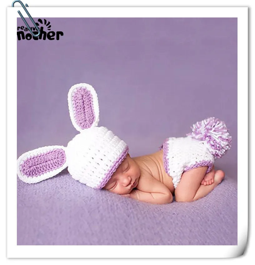 Newborn Photography Props Accessories Baby Rabbit Costume Handmade Crocheted Hats Set Baby Photo Props Baby Clothes Photography
Newborn Photography Props Accessories Baby Rabbit Costume Handmade Crocheted Hats Set Baby Photo Props Baby Clothes Photography