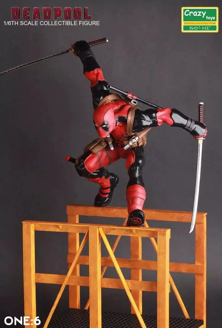 X-MEN Дэдпул 1:6 прыгающая препятствия статуя ПВХ фигурка Коллекционная модель игрушка 28 см
X-MEN Дэдпул 1:6 прыгающая препятствия статуя ПВХ фигурка Коллекционная модель игрушка 28 см
