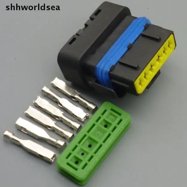 Shhworldsea 5Sets 6 Pin/way auto Connectivity auto valve oil pump plug Car Electrical Waterproof connector for Citroen for VW
Shhworldsea 5Sets 6 Pin/way auto Connectivity auto valve oil pump plug Car Electrical Waterproof connector for Citroen for VW