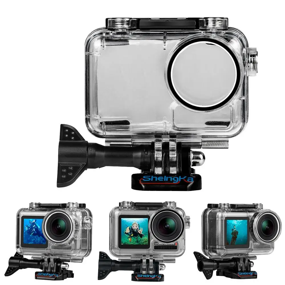 New 40M Waterproof Diving Protective Case Cover Housing Cage Accessories for DJI OSMO Action Cameras
New 40M Waterproof Diving Protective Case Cover Housing Cage Accessories for DJI OSMO Action Cameras