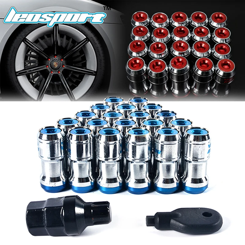 Leosport-New Style For Volk rays Wheel Nuts Iron Racing Lug Nuts 20pcs lock racing lug nuts+2 pcs security key Wheel Screw Nuts
Leosport-New Style For Volk rays Wheel Nuts Iron Racing Lug Nuts 20pcs lock racing lug nuts+2 pcs security key Wheel Screw Nuts