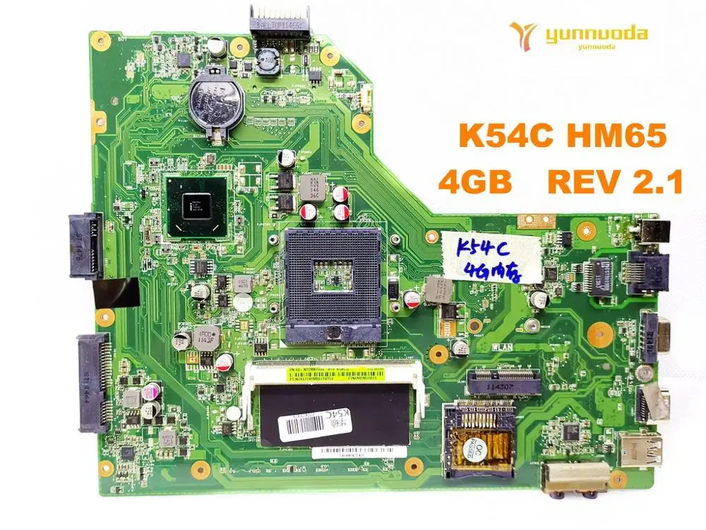Original for ASUS K54C laptop motherboard K54C HM65 4GB REV 2.1 tested good free shipping
Original for ASUS K54C laptop motherboard K54C HM65 4GB REV 2.1 tested good free shipping
