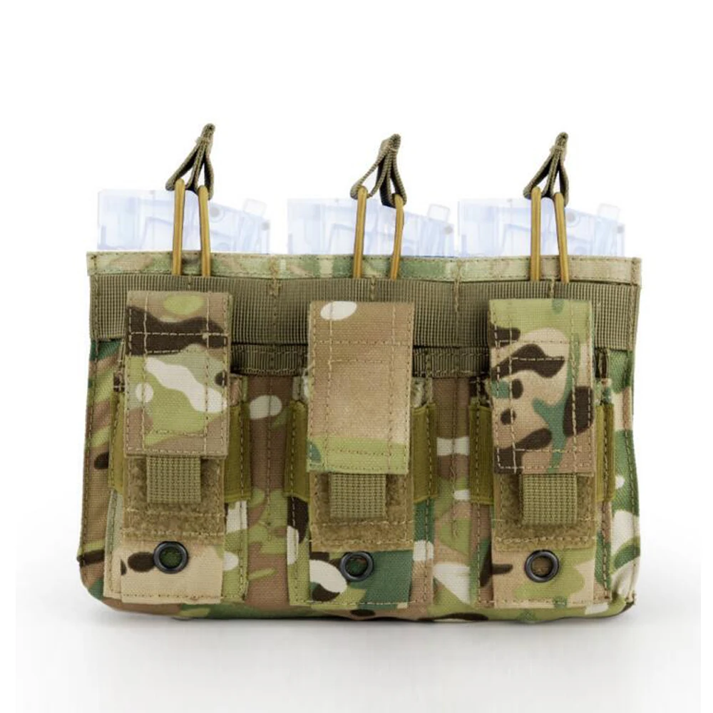 Tactical Triple Porter Magazine MOLLE Pouch System Tactical Equipment Accessories Tool Bag Wear-resistant Triple Mag Pouch
Tactical Triple Porter Magazine MOLLE Pouch System Tactical Equipment Accessories Tool Bag Wear-resistant Triple Mag Pouch