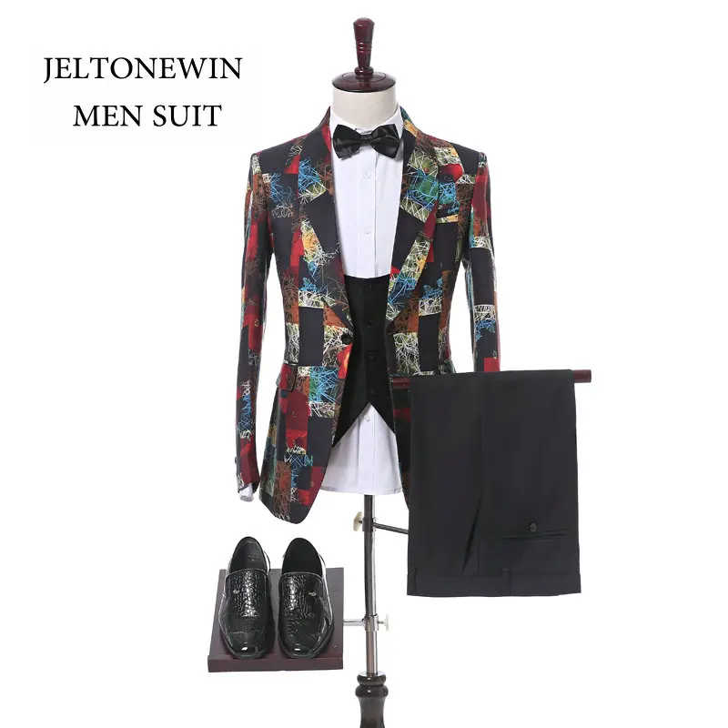 Latest Coat Pant Designs 2023 Wedding Men Suit Groom Printed Tuxedo Prom Suits 3 Pieces Best Man Blazer Costume Homme Mariage
Latest Coat Pant Designs 2023 Wedding Men Suit Groom Printed Tuxedo Prom Suits 3 Pieces Best Man Blazer Costume Homme Mariage