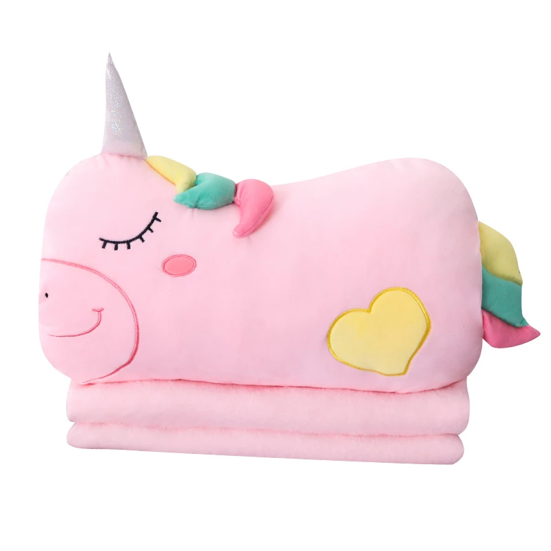 1pc Creative Cute Unicorn Plush Hand Warmer Stuffed Animal Toy Soft Lovely Cartoon Pillow with Blanket Sofa Decor Birthday Gift
1pc Creative Cute Unicorn Plush Hand Warmer Stuffed Animal Toy Soft Lovely Cartoon Pillow with Blanket Sofa Decor Birthday Gift