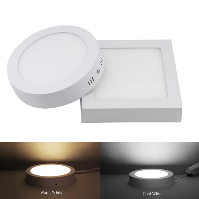 High quality 9W 15W 25W Surface mounted Led Panel Light lamp AC85-265V led panel lighting ceiling light surface square
High quality 9W 15W 25W Surface mounted Led Panel Light lamp AC85-265V led panel lighting ceiling light surface square