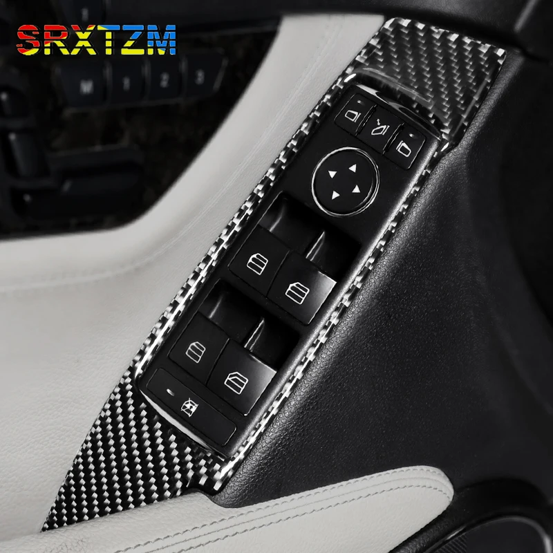SRXTZM Car Styling Carbon fiber Window Lifter Control Frame Switch Armrest Panel Stickers Trim For Mercedes-Benz W204 C Class
SRXTZM Car Styling Carbon fiber Window Lifter Control Frame Switch Armrest Panel Stickers Trim For Mercedes-Benz W204 C Class