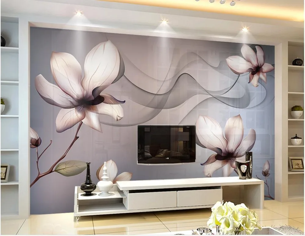 3d stereoscopic wallpaper Transparent flowers fantasy classic wallpaper for walls Home Decoration
3d stereoscopic wallpaper Transparent flowers fantasy classic wallpaper for walls Home Decoration