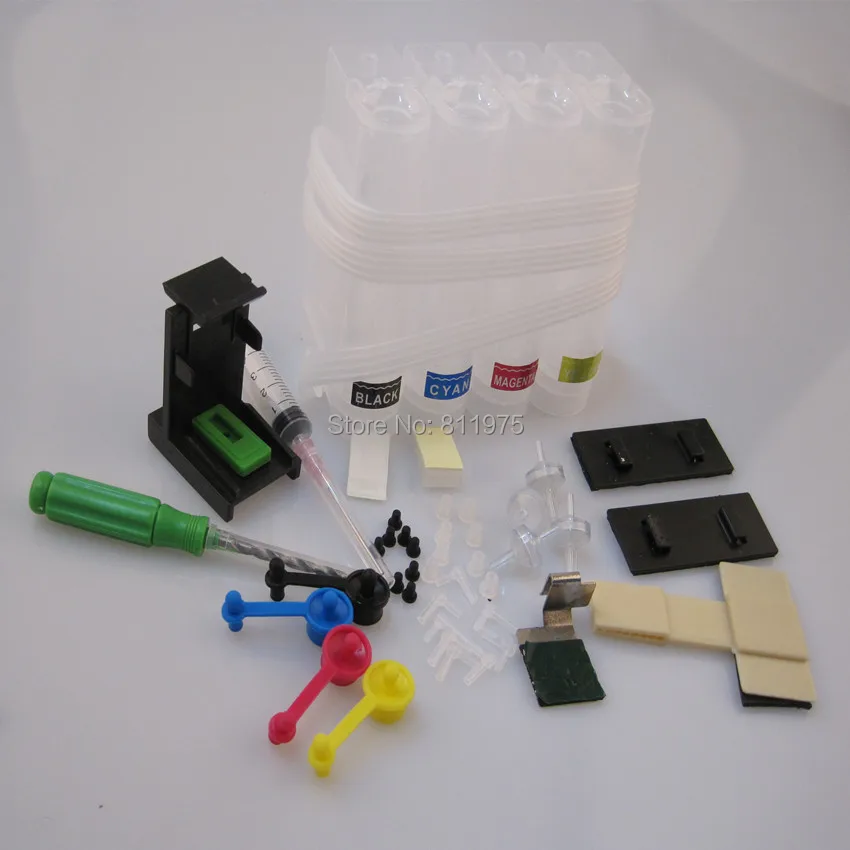 4 Color Ciss Ink Kit for HP 652 652XL for HP Deskjet 1115 2135 2136 2138 3635 3636 3835 4535 4675 Inkjet Printer Ciss Tube
4 Color Ciss Ink Kit for HP 652 652XL for HP Deskjet 1115 2135 2136 2138 3635 3636 3835 4535 4675 Inkjet Printer Ciss Tube