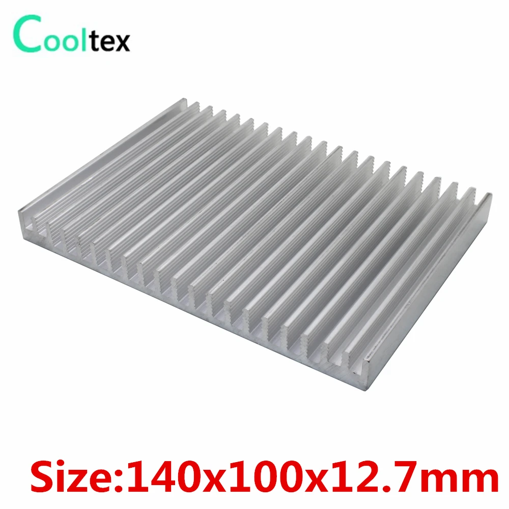 140x100x12.7mm Aluminum HeatSink radiator heat sink for Chip VGA RAM LED Electronic Power Amplifier COOLER cooling
140x100x12.7mm Aluminum HeatSink radiator heat sink for Chip VGA RAM LED Electronic Power Amplifier COOLER cooling