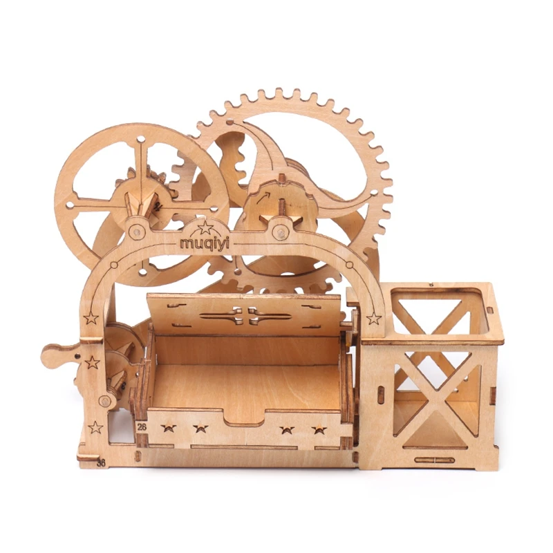Wooden DIY Creative 3D Puzzle Game Penholder Storage Box Assembling Puzzles Toys for Children Adult Puzzle Gift 8-11 Years Old
Wooden DIY Creative 3D Puzzle Game Penholder Storage Box Assembling Puzzles Toys for Children Adult Puzzle Gift 8-11 Years Old