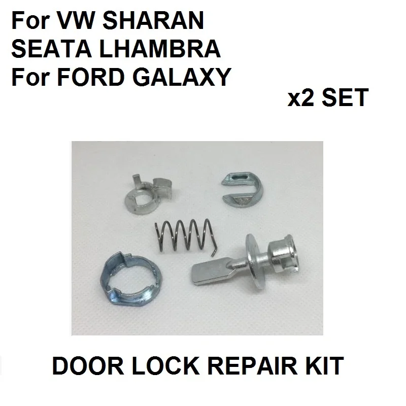 x2 Set Door Lock Repair Kit For VW SHARAN SEATA LHAMBRA For FORD GALAXY 6K0837223A
x2 Set Door Lock Repair Kit For VW SHARAN SEATA LHAMBRA For FORD GALAXY 6K0837223A