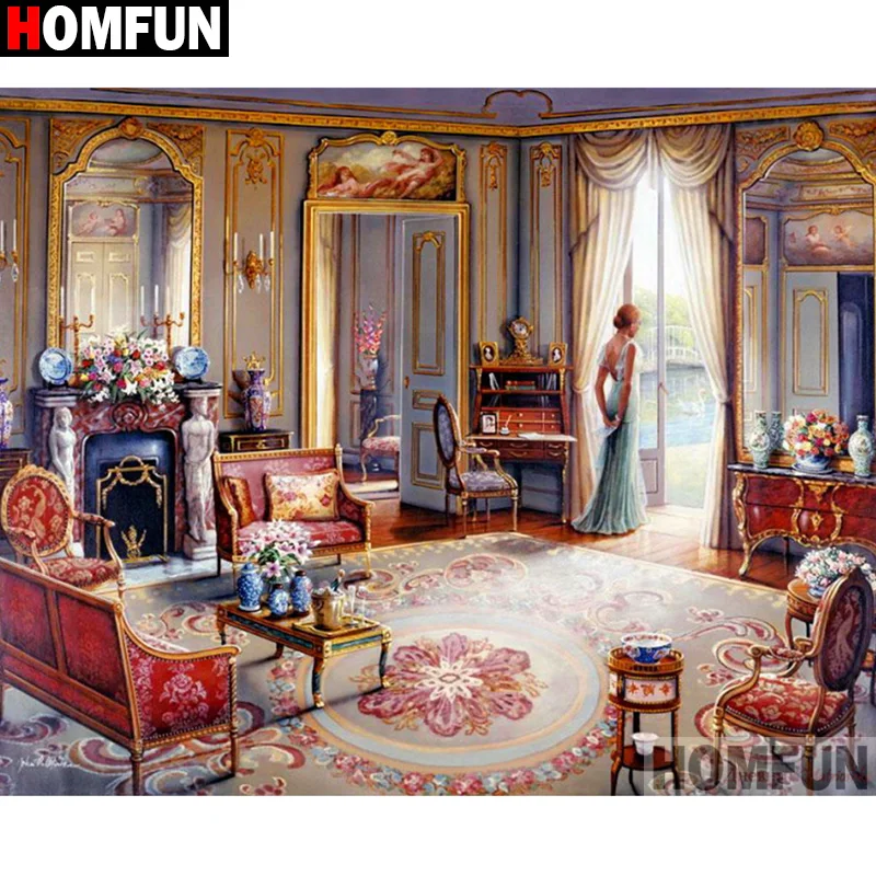 HOMFUN Full Square/Round Drill 5D DIY Diamond Painting "Room beauty" 3D Diamond Embroidery Cross Stitch Home Decor A19836
HOMFUN Full Square/Round Drill 5D DIY Diamond Painting "Room beauty" 3D Diamond Embroidery Cross Stitch Home Decor A19836