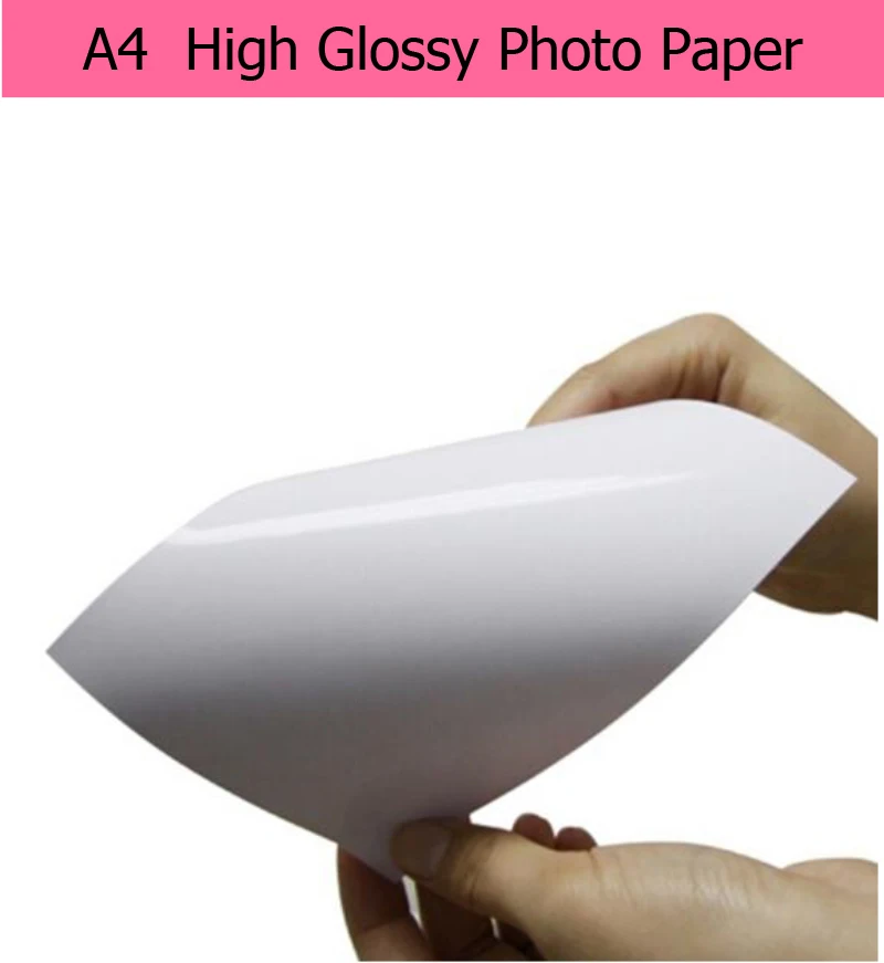 100 SheetS High Glossy A4 Photo Paper Apply to Inkjet Printer Ideal for Photographic Quality Colorful Graphics Output
100 SheetS High Glossy A4 Photo Paper Apply to Inkjet Printer Ideal for Photographic Quality Colorful Graphics Output
