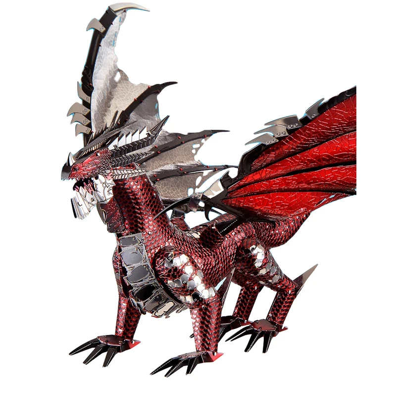 2019 Piececool 3D Metal Puzzle Figure Toy The Black Dragon model Educational Puzzle 3D Models Gift jigsaw Toys For Children
2019 Piececool 3D Metal Puzzle Figure Toy The Black Dragon model Educational Puzzle 3D Models Gift jigsaw Toys For Children
