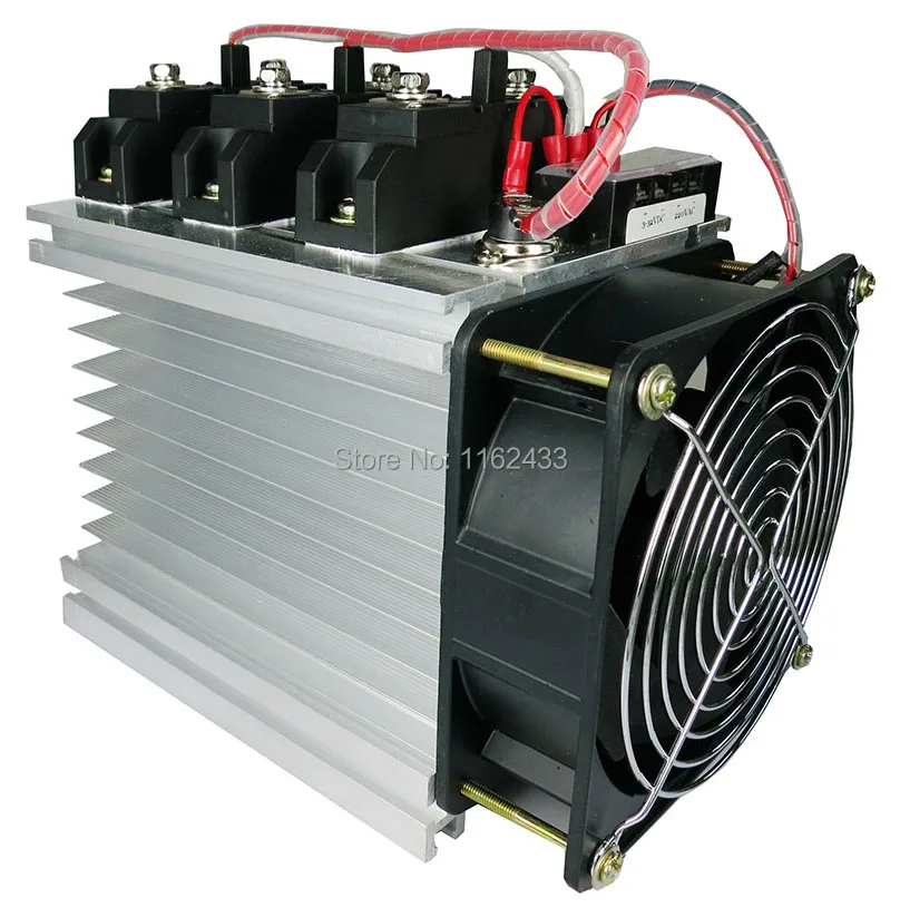H3120ZF-3 three phase DC to AC 120A 24-480Vac industrial grade solid state relay set / SSR set
H3120ZF-3 three phase DC to AC 120A 24-480Vac industrial grade solid state relay set / SSR set