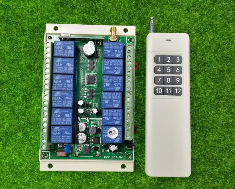 Universal DC 12V 10A 12V 24V channel RF Wireless Remote Control switch lighting power switch 433mhz / 315mhz
Universal DC 12V 10A 12V 24V channel RF Wireless Remote Control switch lighting power switch 433mhz / 315mhz