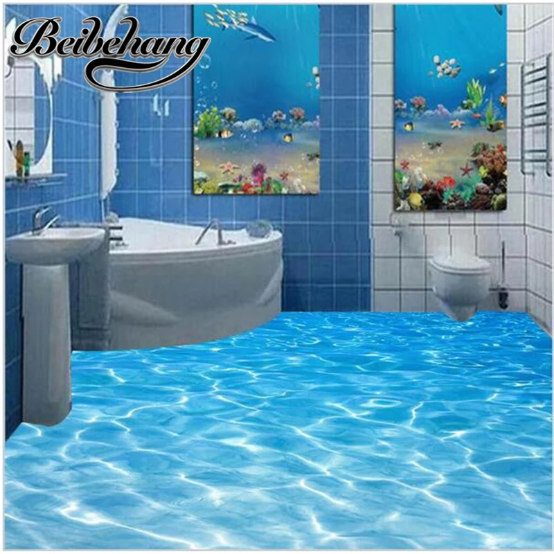 beibehang Custom 3D floor mural bathroomSea water ripples wear non-slip waterproof thickened PVC self-adhesive 3d flooring
beibehang Custom 3D floor mural bathroomSea water ripples wear non-slip waterproof thickened PVC self-adhesive 3d flooring