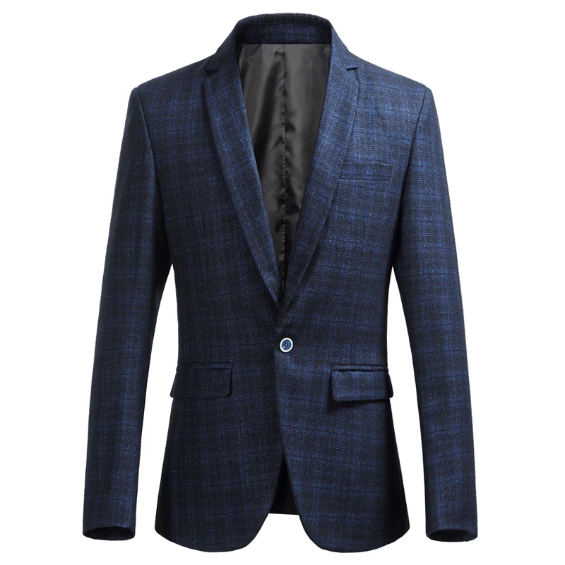 2019 New Plaid Check Men Suit Jacket Men Blue Casual Blazer Business Formal Costume Men Suit Blazer Woolen Slim Suit Jacket Men
2019 New Plaid Check Men Suit Jacket Men Blue Casual Blazer Business Formal Costume Men Suit Blazer Woolen Slim Suit Jacket Men