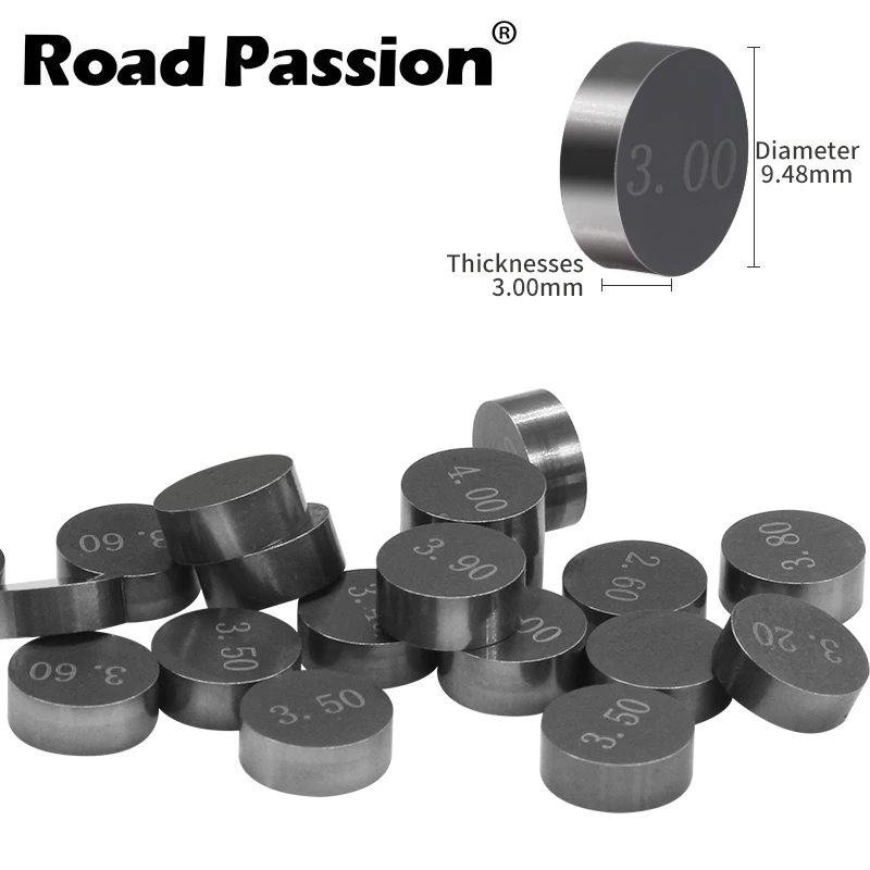 Road Passion 156 шт. мотоциклетные прокладки клапанов диаметром 9,48 мм 9,48 мм для Suzuki C109R C109RT DL1000 DR-Z400 DRZ400 E S M
Road Passion 156 шт. мотоциклетные прокладки клапанов диаметром 9,48 мм 9,48 мм для Suzuki C109R C109RT DL1000 DR-Z400 DRZ400 E S M