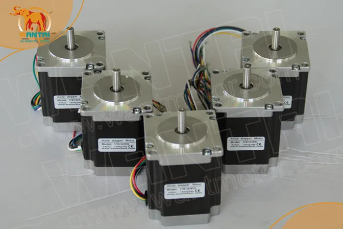 Nice Motor! Wantai 5PCS Nema23 Stepper Motor 57BYGH420 185oz-in 56mm 2A CE ROHS ISO CNC Router Plastic Engraver Kit Metal
Nice Motor! Wantai 5PCS Nema23 Stepper Motor 57BYGH420 185oz-in 56mm 2A CE ROHS ISO CNC Router Plastic Engraver Kit Metal