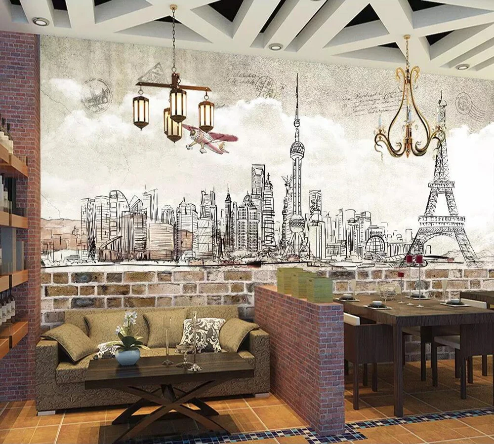 Commercial wallpaper Hand-painted European style retro background wall background painting
Commercial wallpaper Hand-painted European style retro background wall background painting