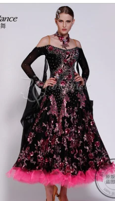 customize black rose red rhinestone flowers ballroom Waltz tango salsa Fox trot Quick step dress black pool competition
customize black rose red rhinestone flowers ballroom Waltz tango salsa Fox trot Quick step dress black pool competition