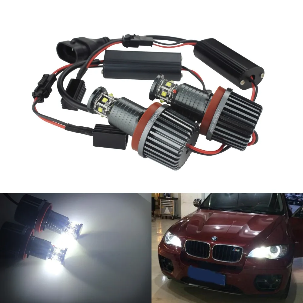 ANGRONG 2x H8 30W светодиодные лампы Angel Eyes Halo для BMW E92 E90 E91 E93 E82 E87 E88 E60 E61 E63/E64 E84 E70 E71 E89
ANGRONG 2x H8 30W светодиодные лампы Angel Eyes Halo для BMW E92 E90 E91 E93 E82 E87 E88 E60 E61 E63/E64 E84 E70 E71 E89