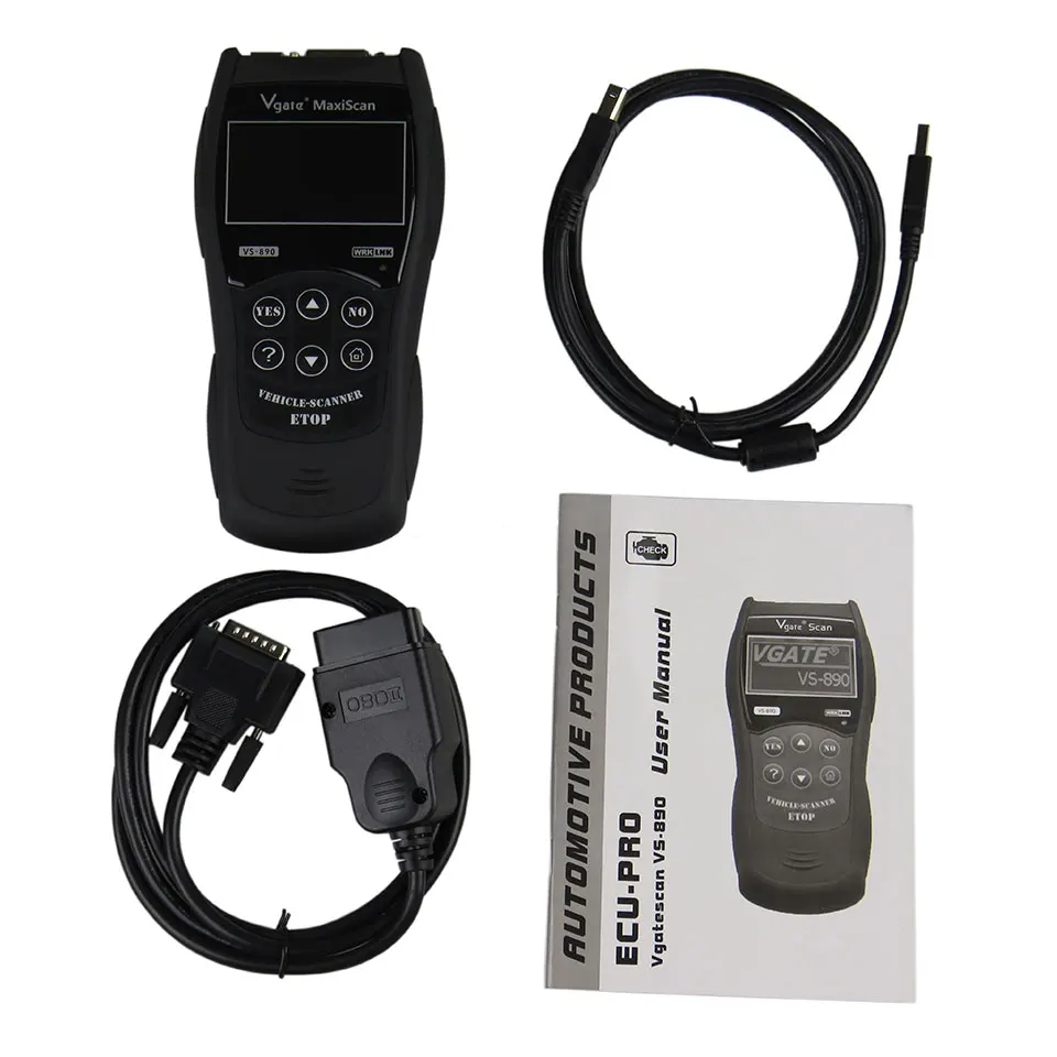 Оригинальные автомобильные диагностические инструменты VGATE MaxiScan VS890 OBDII VS-890 OBD2 сканер Vgate-VS890 OBD 2, автоматические считыватели кодов, инструменты для сканирования
Оригинальные автомобильные диагностические инструменты VGATE MaxiScan VS890 OBDII VS-890 OBD2 сканер Vgate-VS890 OBD 2, автоматические считыватели кодов, инструменты для сканирования