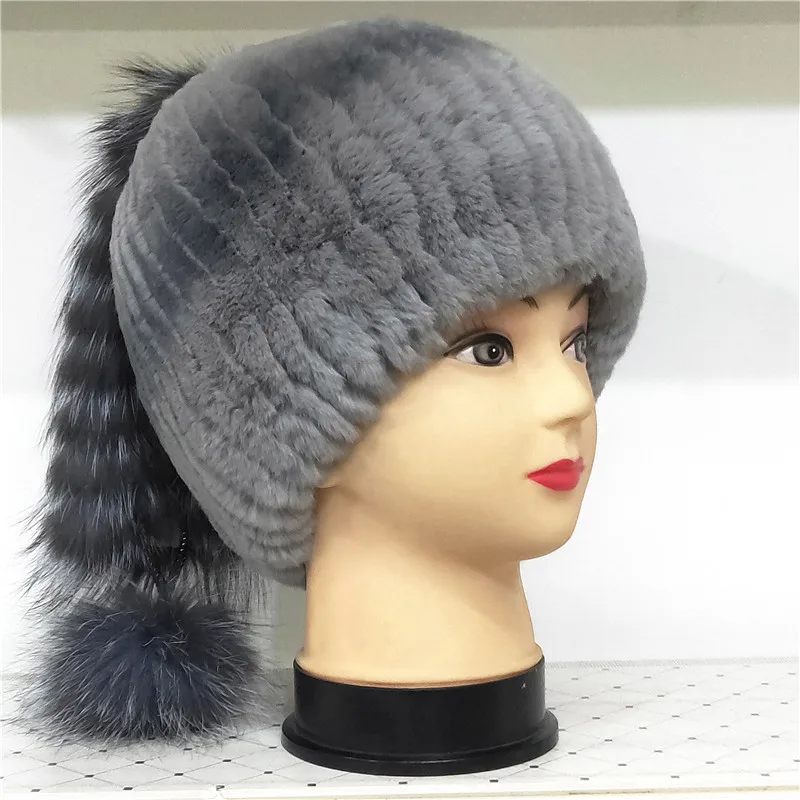 2024 Winter's Fur Hat Real Rabbit Fur Head Cap Silver Fox Fur Lining Velvet Knit Hat Cotton Lining Russian Leather hat
2024 Winter's Fur Hat Real Rabbit Fur Head Cap Silver Fox Fur Lining Velvet Knit Hat Cotton Lining Russian Leather hat
