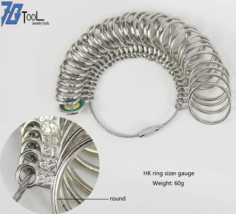 Finger Ring Metal Meter Gauge Tools Measure Size for Jewelry Jewelry Tools
Finger Ring Metal Meter Gauge Tools Measure Size for Jewelry Jewelry Tools