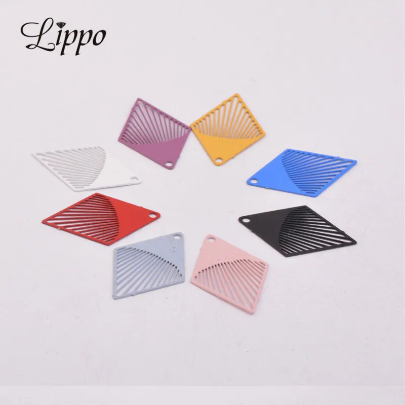 100pcs AC6431 20*18mm Small Rhombus Charms Yellow Pendants Earring Accessory For Jewelry Making Earrings DIY
100pcs AC6431 20*18mm Small Rhombus Charms Yellow Pendants Earring Accessory For Jewelry Making Earrings DIY