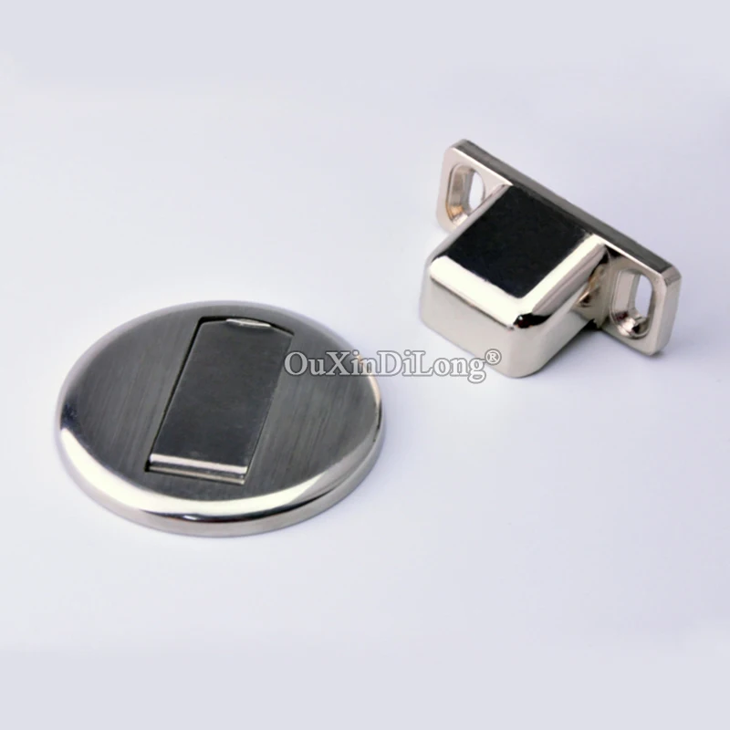 High Quality 4PCS/LOT Stainless Steel Magnet Door Stops Powerful Magnetic Door Holder Toilet Glass Door Hidden Doorstop
High Quality 4PCS/LOT Stainless Steel Magnet Door Stops Powerful Magnetic Door Holder Toilet Glass Door Hidden Doorstop
