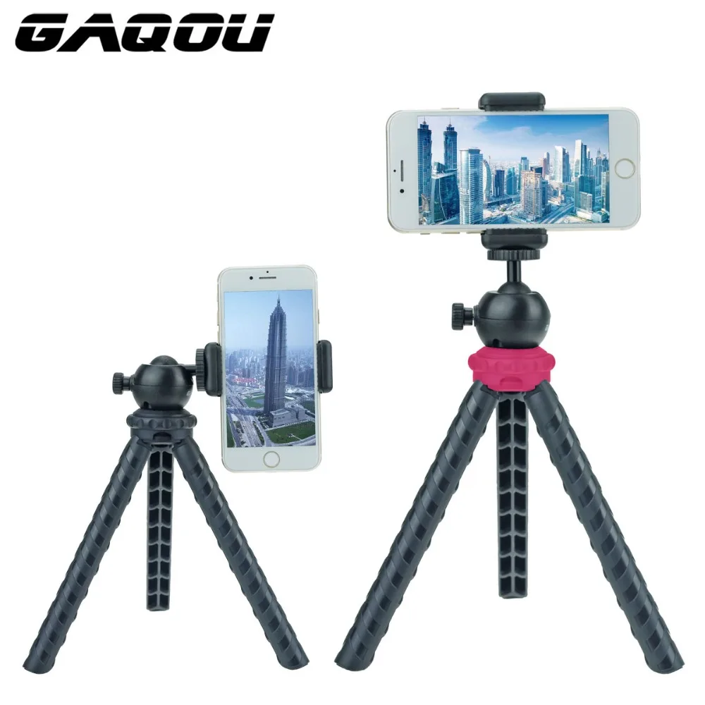 GAQOU Mini Travel Tripod for iPhone Flexible Portable Gorillapod Mobile Phone Tripode for Gopro Hero DSLR Digital Camera Statief
GAQOU Mini Travel Tripod for iPhone Flexible Portable Gorillapod Mobile Phone Tripode for Gopro Hero DSLR Digital Camera Statief