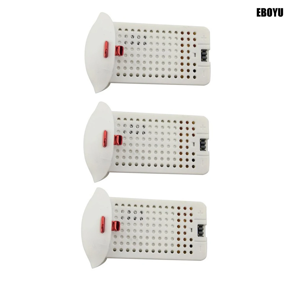 3 шт. * EBOYU 3,7 в 500 мАч 25C Lipo батарея для Syma X23 X23W 4CH RC Квадрокоптер Дрон сменная батарея
3 шт. * EBOYU 3,7 в 500 мАч 25C Lipo батарея для Syma X23 X23W 4CH RC Квадрокоптер Дрон сменная батарея