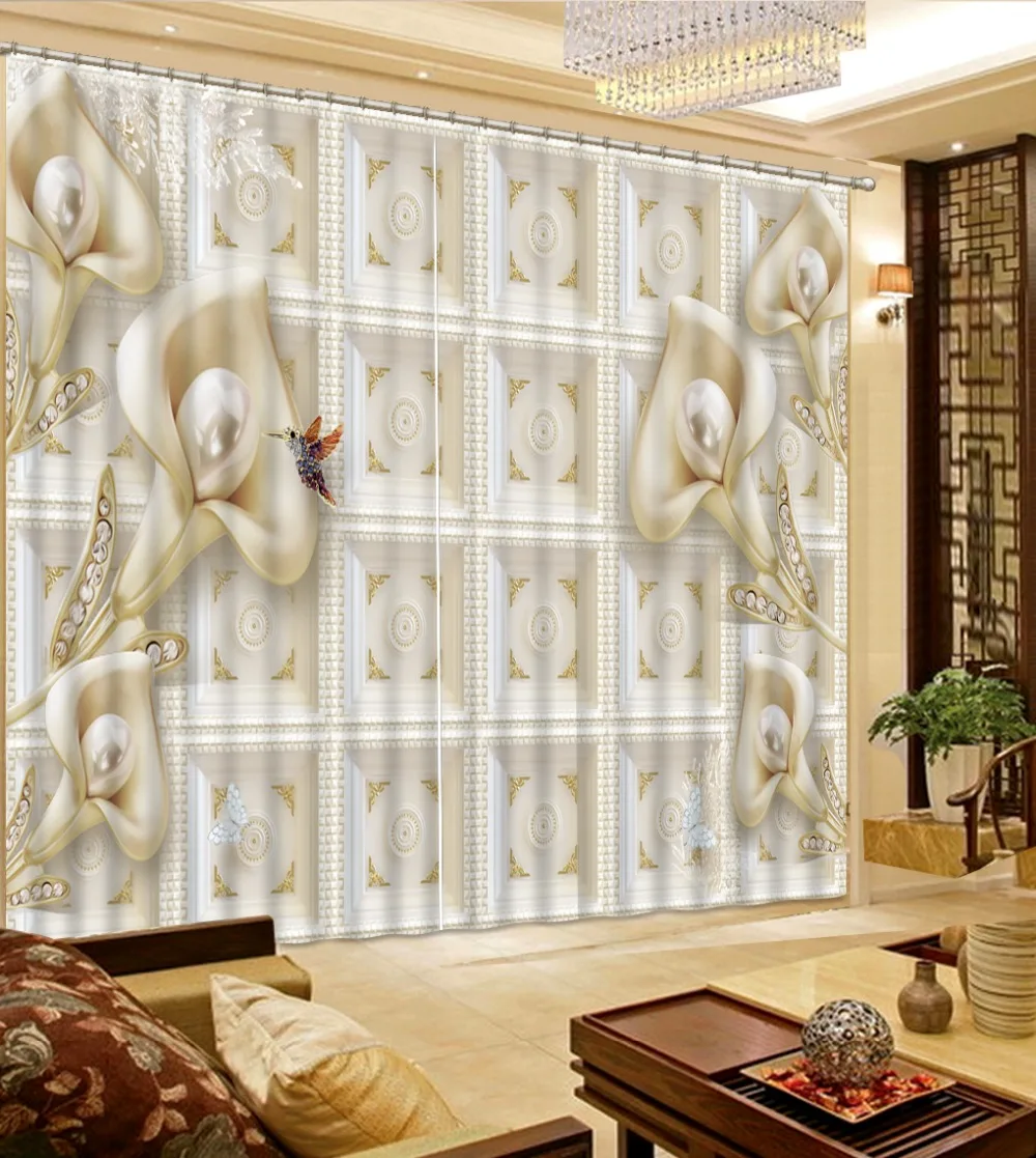 Natural Beautiful modern home decor relief 3d pearl flower curtains Blackout curtain window
Natural Beautiful modern home decor relief 3d pearl flower curtains Blackout curtain window