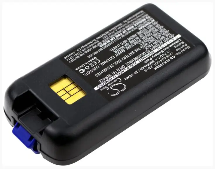 Аккумулятор Cameron Sino 6800mAh для INTERMEC CK3 CK3A CK3C CK3C1 CK3N CK3N1 CK3R CK3X 318-033-001 318-034-001 AB17 AB18
Аккумулятор Cameron Sino 6800mAh для INTERMEC CK3 CK3A CK3C CK3C1 CK3N CK3N1 CK3R CK3X 318-033-001 318-034-001 AB17 AB18