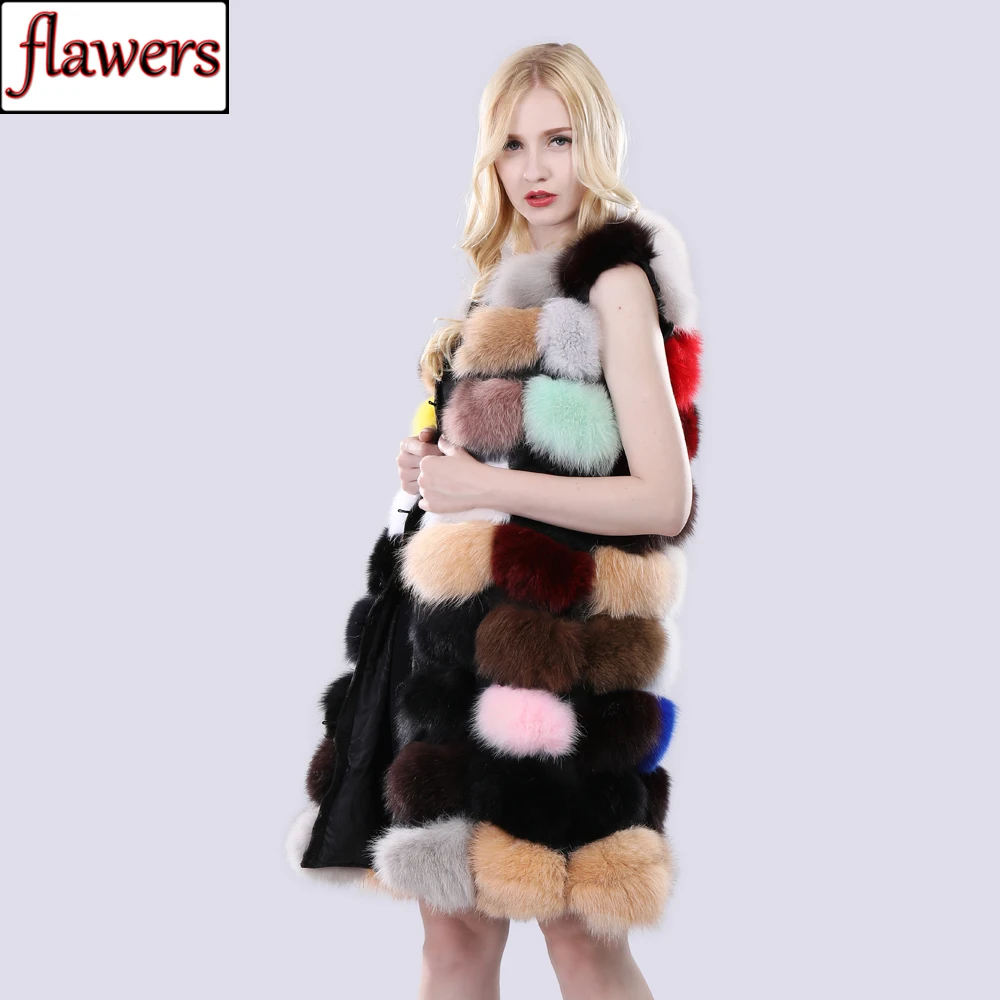 2024 New Women Fashion Real Fox Fur Sleeveless Coat Natural Soft Fox Fur Vest Lady Winter Warm Long 100% Genuine Fox Fur Gilet
2024 New Women Fashion Real Fox Fur Sleeveless Coat Natural Soft Fox Fur Vest Lady Winter Warm Long 100% Genuine Fox Fur Gilet