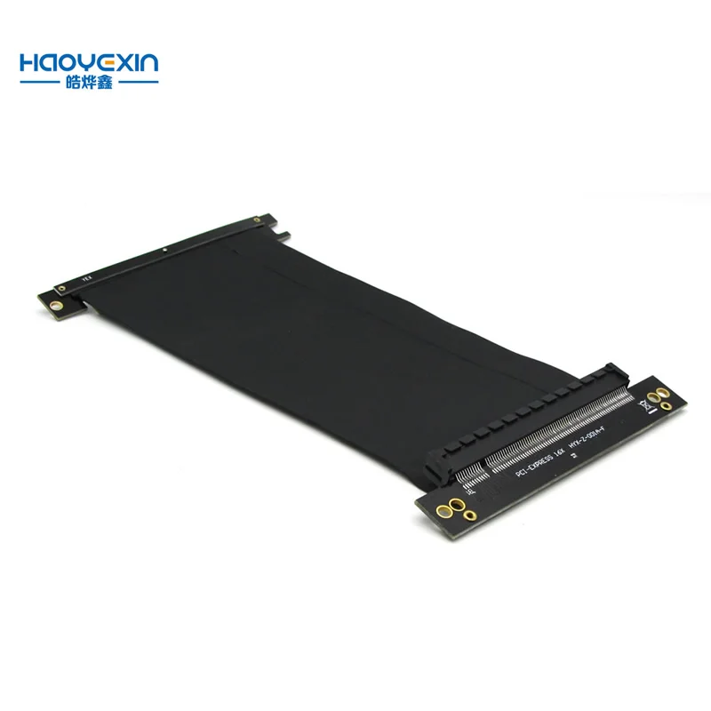 PCI Express 3,0 высокая скорость 16X гибкий кабель Удлинительный порт адаптер Riser PC видеокарты разъем двойной реверс
PCI Express 3,0 высокая скорость 16X гибкий кабель Удлинительный порт адаптер Riser PC видеокарты разъем двойной реверс