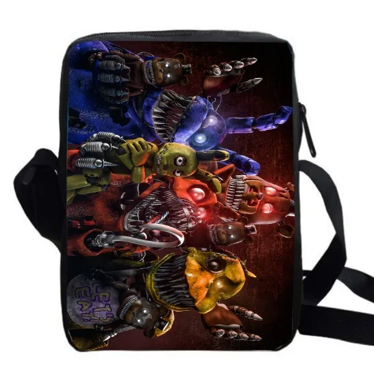 custom made Freddy Chica Foxy Bonnie print shoulder bag girls boys women crossbody bags anime cartoon men
custom made Freddy Chica Foxy Bonnie print shoulder bag girls boys women crossbody bags anime cartoon men
